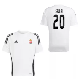   Magyarország mez felső szurkolói Adidas felnőtt fehér T24 - SALLAI 20