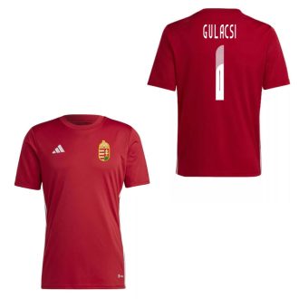   Magyarország mez felső szurkolói Adidas piros felnőtt K - GULACSI 1