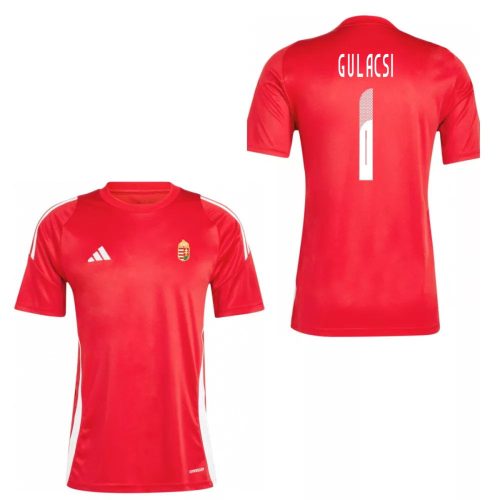 Magyarország mez felső szurkolói Adidas női T24 piros felnőtt - GULACSI 1