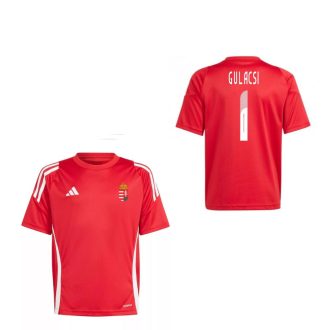   Magyarország mez felső szurkolói Adidas gyerek piros T24 - GULACSI 1