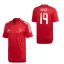 Magyarország mez felső szurkolói Adidas piros felnőtt CON - VARGA 19