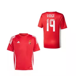   Magyarország mez felső szurkolói Adidas gyerek piros T24 - VARGA 19