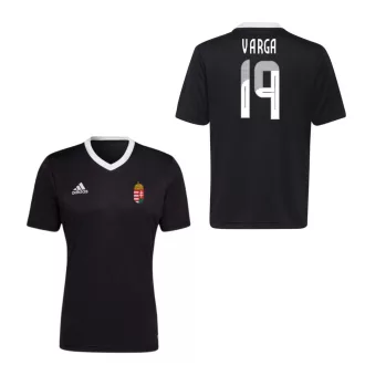   Magyarország mez felső szurkolói Adidas felnőtt fekete - VARGA 19