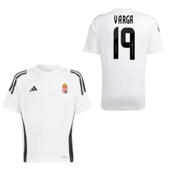   Magyarország mez felső szurkolói Adidas felnőtt fehér T24 - VARGA 19