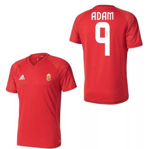 Magyarország mez felső szurkolói Adidas piros T17 felnőtt - ADAM 9
