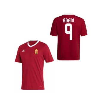   Magyarország mez felső szurkolói Adidas piros gyerek - ADAM 9
