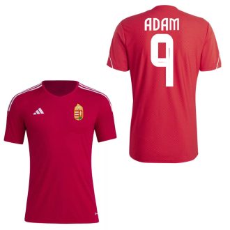   Magyarország mez felső szurkolói Adidas piros felnőtt - ADAM 9
