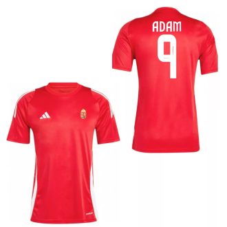   Magyarország mez felső szurkolói Adidas női T24 piros felnőtt - ADAM 9