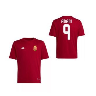   Magyarország mez felső szurkolói Adidas gyerek kerek nyak piros - ADAM 9