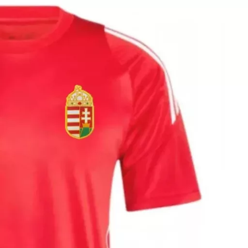 Magyarország mez felső szurkolói Adidas T24 piros felnőtt - SZOBOSZLAI