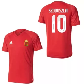   Magyarország mez felső szurkolói Adidas piros T17 felnőtt - SZOBOSZLAI