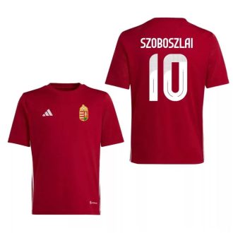   Magyarország mez felső szurkolói Adidas piros felnőtt K - SZOBOSZLAI
