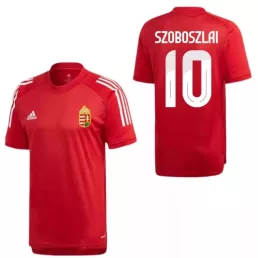   Magyarország mez felső szurkolói Adidas piros felnőtt CON - SZOBOSZLAI