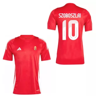   Magyarország mez felső szurkolói Adidas női T24 piros felnőtt - SZOBOSZLAI