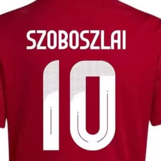 Magyarország mez felső szurkolói Adidas gyerek kerek nyak piros - SZOBOSZLAI