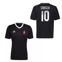   Magyarország mez felső szurkolói Adidas felnőtt fekete - SZOBOSZLAI