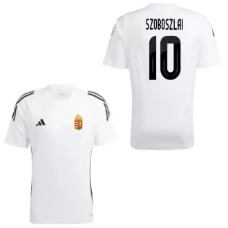   Magyarország mez felső szurkolói Adidas felnőtt fehér T24 - SZOBOSZLAI