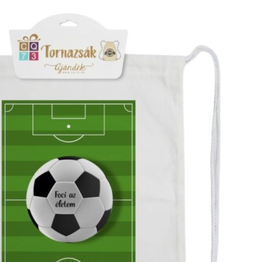 Magyarország tornazsák textil Foci az életem