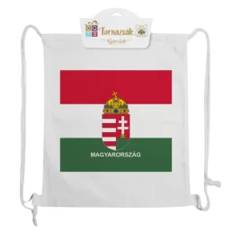 Magyarország tornazsák címeres textil