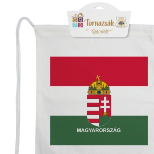 Magyarország tornazsák címeres textil