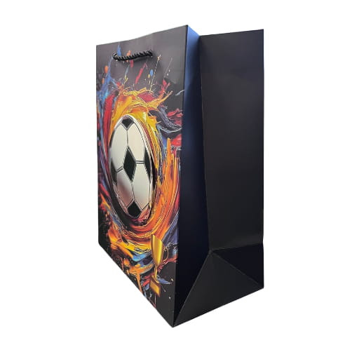 Focis ajándéktasak kupás közepes