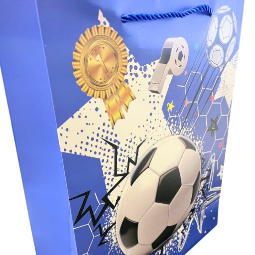 Focis ajándéktasak kék közepes csillagos