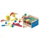   Melissa & Doug Fa készségfejlesztő játék, Barkácsasztal
