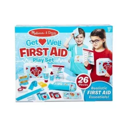   Melissa & Doug Szerepjáték, Gyógyulj meg Elsősegély játékszett szett