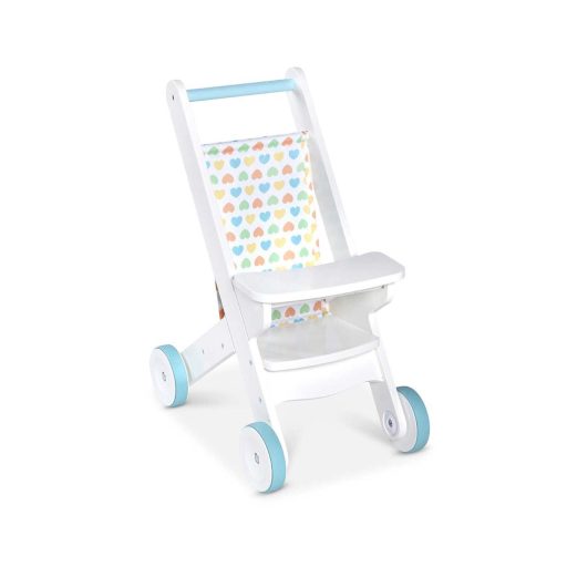 Melissa & Doug, babák és babaházak, játék babakocsi