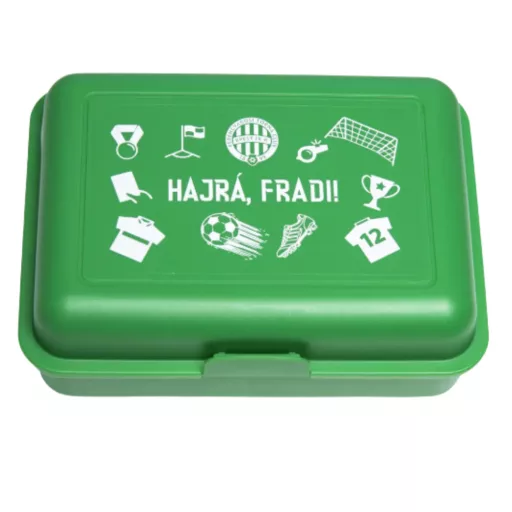Fradi uzsonnás doboz Hajrá Fradi