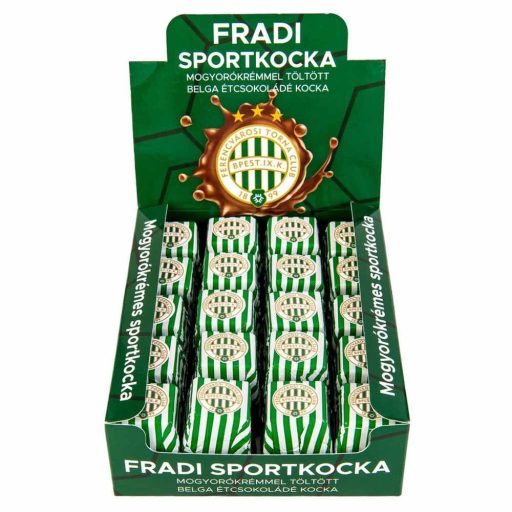 Fradi édesség sportkocka mogyorókrémes csoki 130048-000