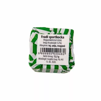 Fradi édesség sportkocka mogyorókrémes csoki 130048-000
