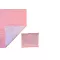 Koko muszlin baba ágynemű szett, takaró 75x100 és párna pink/fehér