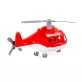 Polesie műanyag alpha tűzoltó helikopter piros