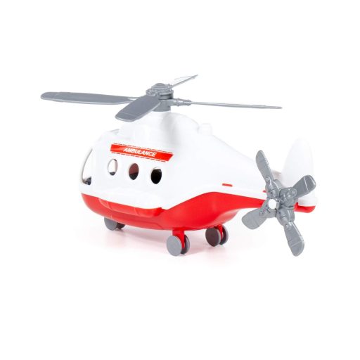 Polesie műanyag alpha mentőhelikopter fehér