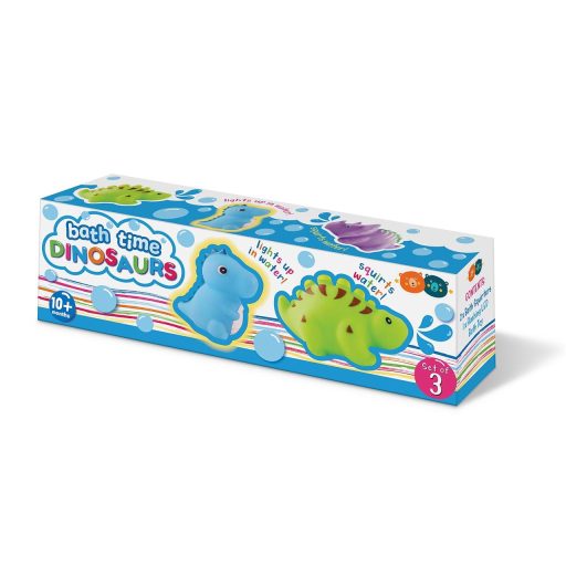 Buddy & Barney világító spriccelő dinó fürdőjáték