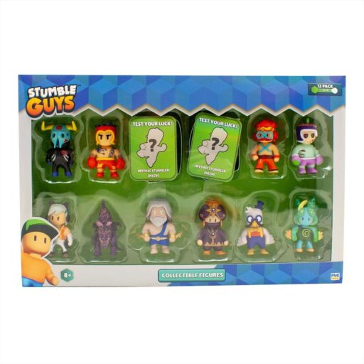 Stumble Guys meglepetés mini figura csomag, 12 db, 3. sorozat