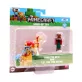   Minecraft 3D figura felhúzható állattal, 2. sorozat - többféle