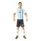 Argentin figura Messi 10