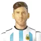 Argentin figura Messi 10