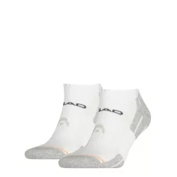   Head unisex performance sneaker - légátersztő félplüss talpú titokzokni - 2 pár/csomag - fehér - 35-38