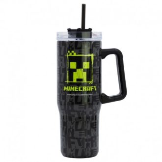 Minecraft rozsdamentes acél szigetelt thermo kulacs 920 ML