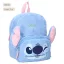 Stitch prémium 3D bársony iskolatáska