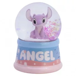 Hógömb - Stitch Angel