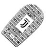 Juventus habszivacs úszódeszka 84 cm