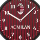 Milan falióra piros-fekete