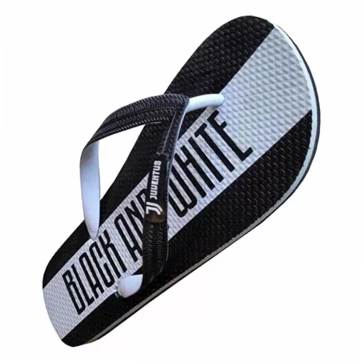 Juventus papucs Black and White JU.2301