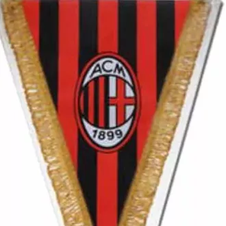 Milan zászló autós háromszög