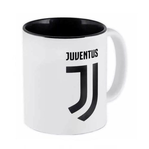 Juventus bögre fekete belső és címer