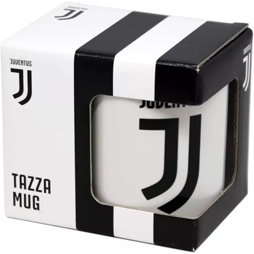 Juventus bögre fekete belső és címer